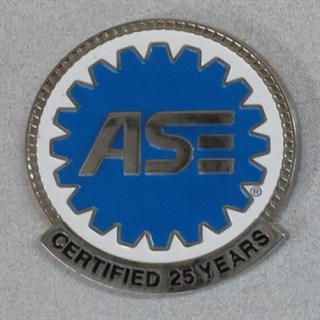 ASE Certified 25 Years